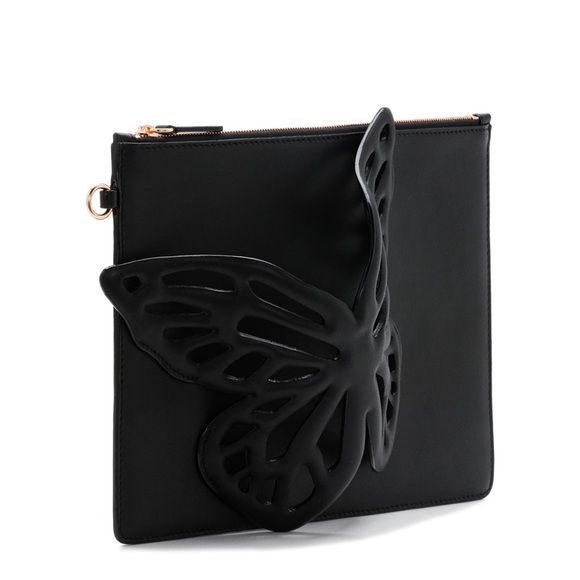 Sophia Webster Handbags - SOPHIA WEBSTER Butterfly Leather Clutch Bag